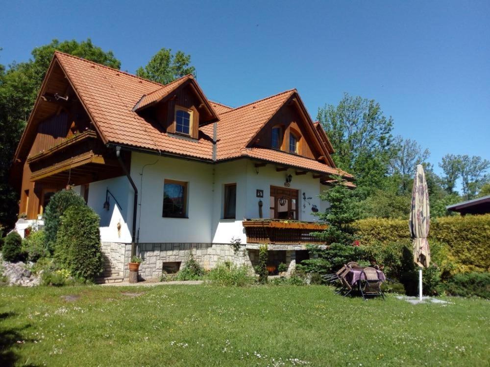 Privát U čápů v Beskydech Przno Exterior foto