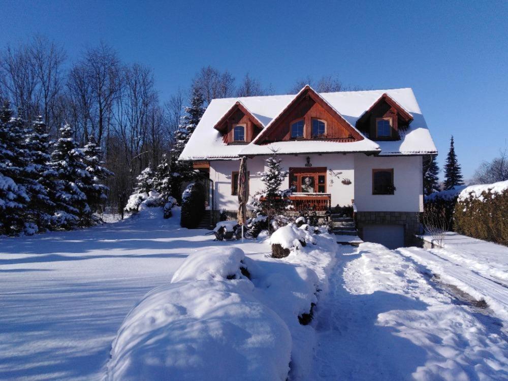 Privát U čápů v Beskydech Przno Exterior foto